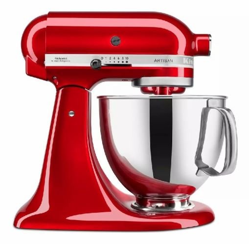 Batidora Artisan 4.7 L Kitchenaid Candy Apple Ksm150pslca