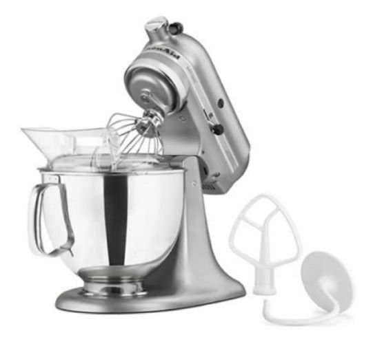 Batidora de pedestal KitchenAid Artisan KSM150PS contour silver 60 Hz 120 V