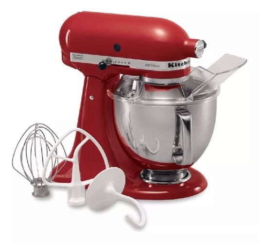 Batidora de pedestal KitchenAid Artisan KSM150PS empire red 60 Hz 120 V