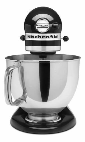 Batidora de pedestal KitchenAid Artisan KSM150PS onyx black 50 Hz x 60 Hz 220 V - 240 V