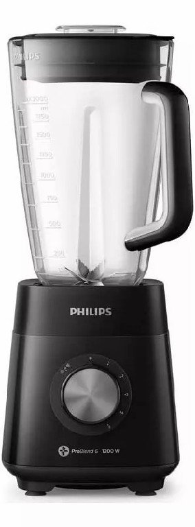 Licuadora Philips (vaso De Tritán) Hr224091 Color Negro