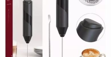 Espumador De Leche Mini Electrico Portátil Batidores De Cafe
