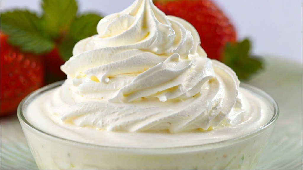 Crema chantilly casera