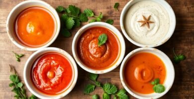 10 recetas de salsas caseras